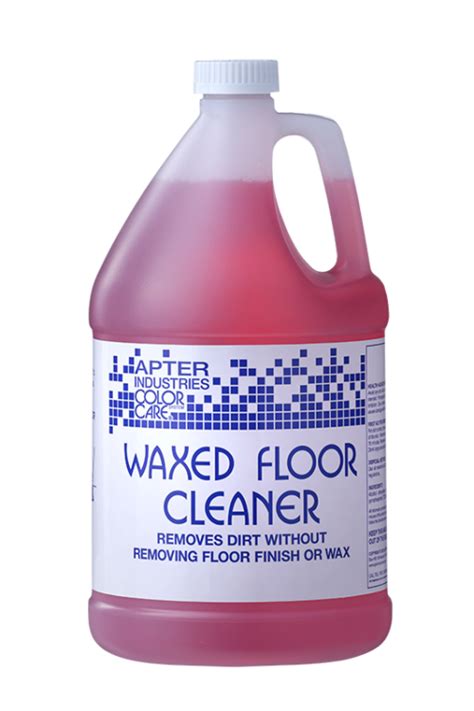 Waxed Floor Cleaner Apter Industries