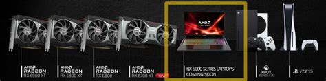 Amd Hints Laptops Powered By Radeon Rx 6000 Mobile Gpus Will Be Coming