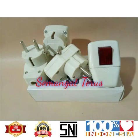 Steker Arde Switch + indicator lampu | Shopee Indonesia