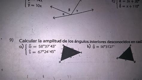 Introducir 84 Imagen Como Calcular Un Angulo Interior De Un Triangulo