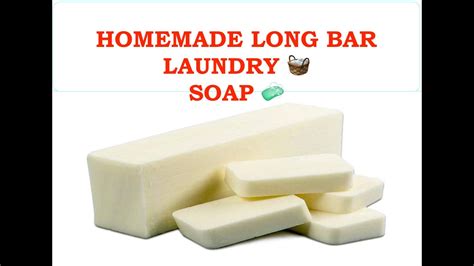 Homemade Long Bar Laundry Soap From Scratch Youtube