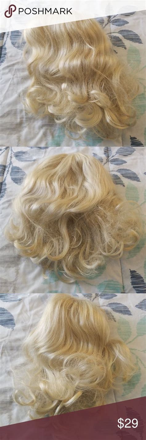 chin length swedish blonde wig with bangs wigs with bangs swedish blonde blonde wig