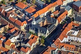 Luftaufnahme Aschersleben - Gebäude der Stadtverwaltung - Rathaus in ...
