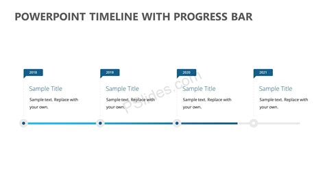 Powerpoint Timeline With Progress Bar Timeline Ppt 90 Day Plan Check