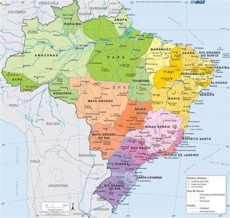 Regions Of Brazil Full Size Ex