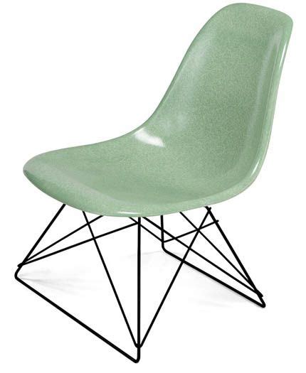 Eames Style Lsr Fiberglass Shell Chair Side Shell Low Rod Base
