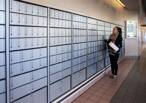 Private Mailbox In Lieu Of P O Box At Post Office Private Mailbox Office Mailboxes Mailbox