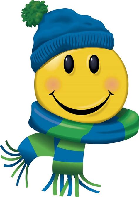 Winter Happy Face Smiley Smiley Emoji Funny Emoji