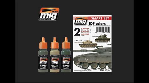 Mig Ammo Idf Paint Set Review And Demonstration Youtube