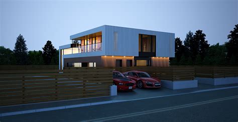 Contemporary House On Behance