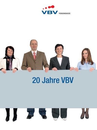 20 Jahre Vbv Vbv Pensionskasse Ag