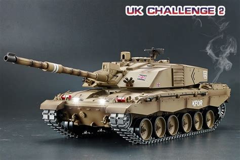 Rtr Heng Long 3908 1 Uk Challenger Ii 116 Scale Rc Battle Tank Metal