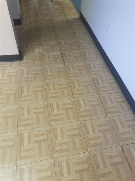 These Gaps Between The Tiles The Floor Has These Randomly Sorry For