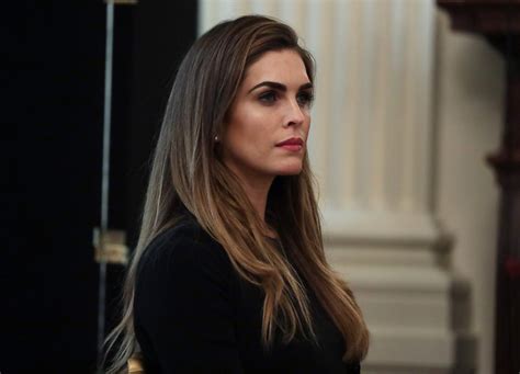 Hope Hicks Watched The Capitol Being Attacked And Thought Oh No My Job Prospects Vanity Fair