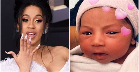Welcome It´s Silver Tuke Blog Cardi B Shares First Picture Of Her