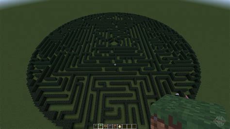 How do you create a maze? Hedge Maze for Minecraft