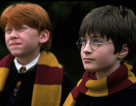 Ron And Harry In Class — Harry Potter Fan Zone