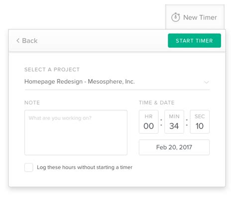 Freelance Time Tracking Bonsai