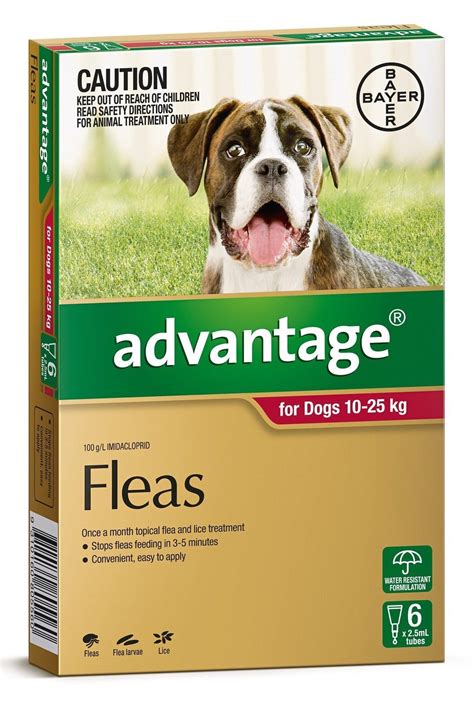 There are still some that are ok at 8 weeks, but. Advantage Flea Control for Large Dogs