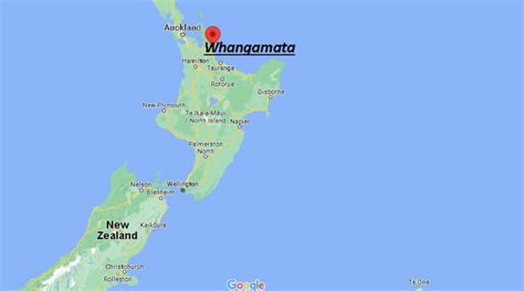 Where Is Whangamata New Zealand Map Of Whangamata Where Is Map