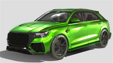 Audi Rs Q8 Mansory Buy Royalty Free 3d Model By Phazan Product