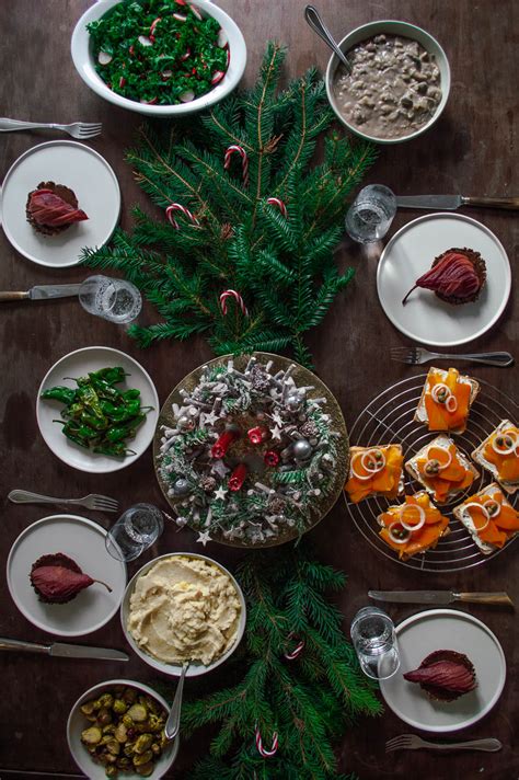 How about one of these 45 christmas eve dinner ideas that take under an hour to cook, so you can spend more time wrapping gifts. Vegan Christmas Dinner - Velvet & Vinegar