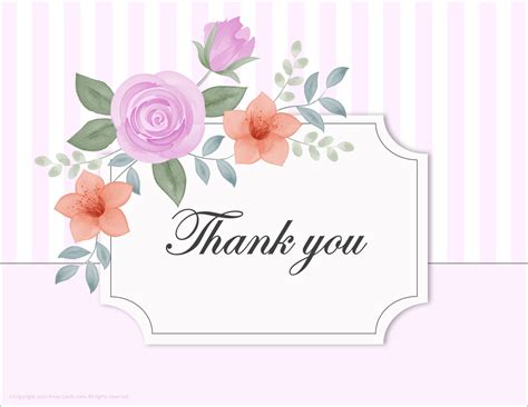 Thank You All Pink Ecard Store