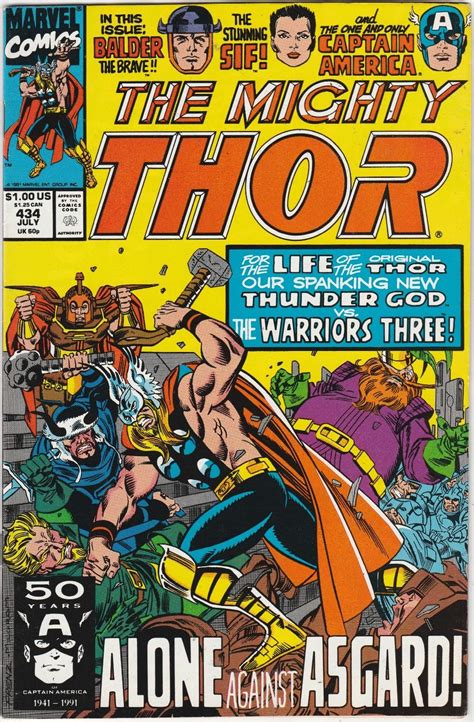 6 The Mighty Thor Marvel Comic Books 430 433 434 435 436 437 Ghost