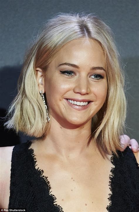 Jennifer Lawrence Turns Up The Heat In Sultry Low Cut Slip Dress As She