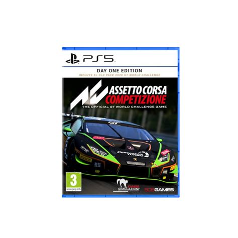 PS5 Assetto Corsa Competizione Day One Edition Dlc Pack 2020 Gt