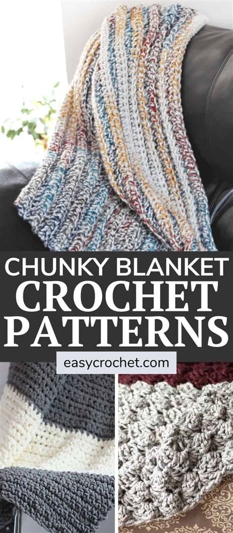 Free Crochet Blanket Patterns For Bulky Yarn