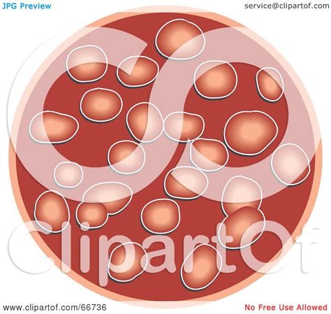 Royalty Free Rf Clipart Illustration Of A Circle Of Red
