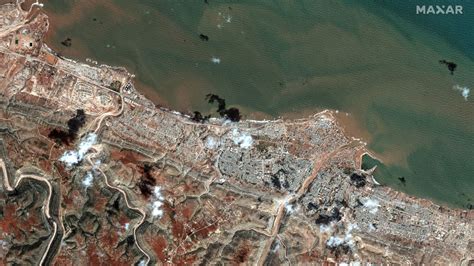Before And After Satellite Images Show Libya Flooding Damage Cnn