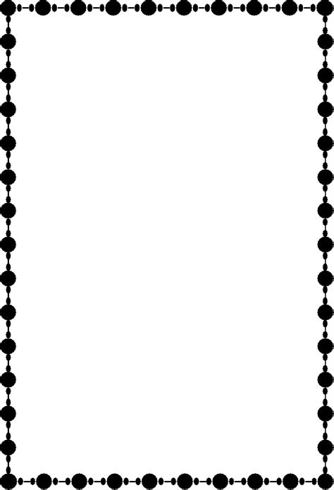 Simple black and white patterns. Black And White Border Designs - Cliparts.co