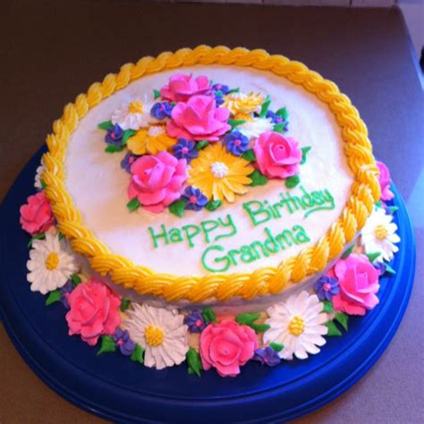 Birthday Cake For Grandma Ideas Birthday Card Message