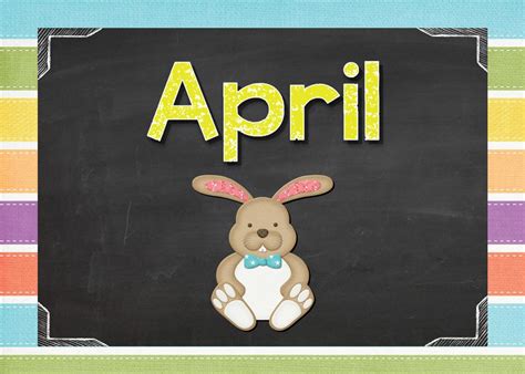 April Cover April Crafts Craft Activities Activities