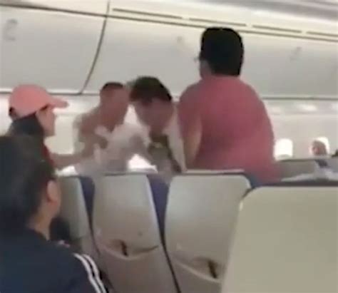Drunk Plane Passenger Starts Mid Air Mass Brawl After Being Refused