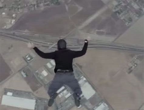 Watch Man Jumps Out Of Airplane Without Parachute
