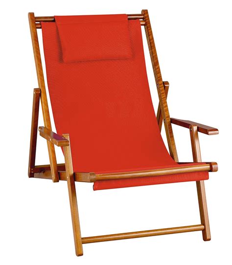 A folding chair for use outside, for example on the beach or on a ship, with a long strip of…. Style# 01SLING - Wood Sling Chair - Peerless Umbrella