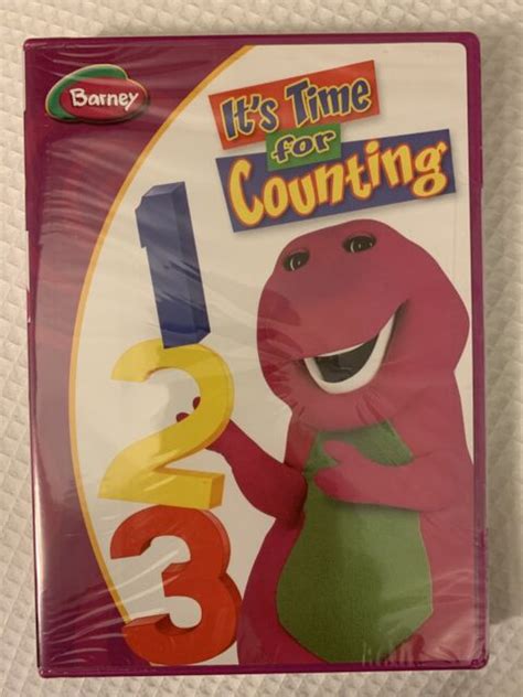 Barney Its Time For Counting Dvd 2006 For Sale Online Ebay