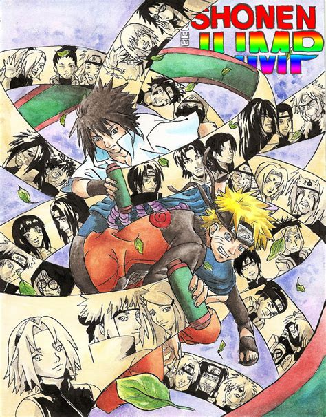 Naruto Shonen Jump Cover By Samy Consu On DeviantArt