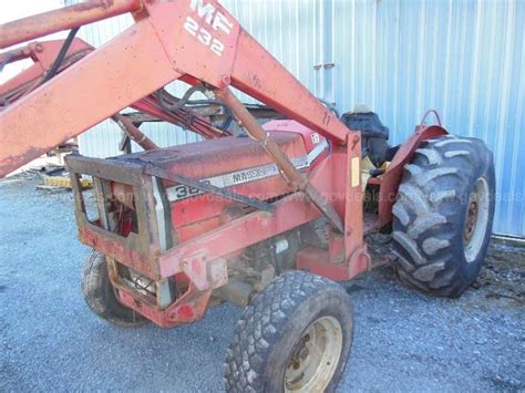 360 Massey Ferguson Tractor With 232 Front End Loader Allsurplus