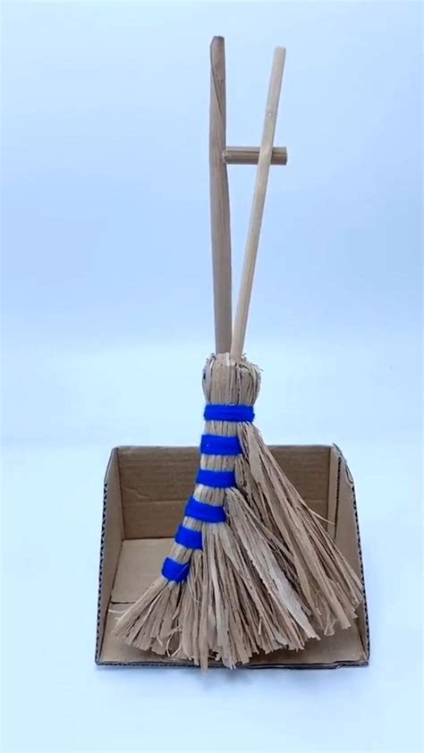Diy Sweeping Broom Video Tutorial Rope Art Diy Projects Craft