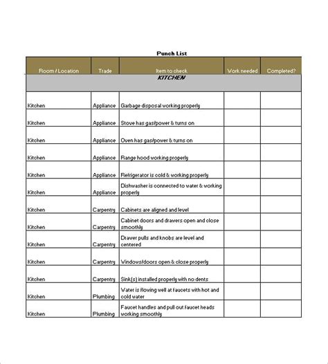 Free Punch List Template Eliminate Paperwork With Digital Checklists