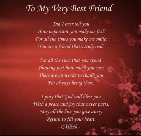 Pin by Anita Gil on Best Friend ? | Best friend poems, Friends quotes
