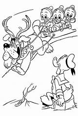 Huey Louie Dewey Coloring Donald Getcolorings Printable Getdrawings Christmas sketch template