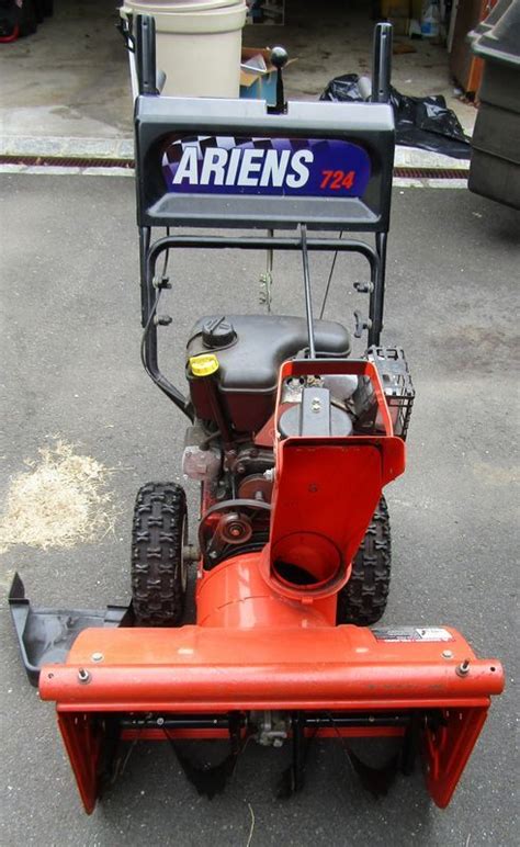 Ariens 724 Snowblower With Electric Start Engine Started And Ran Fine
