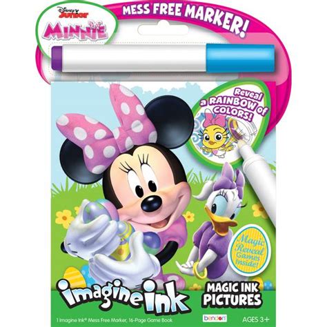 Bendon Imagine Ink Mess Free Minnie Mouse Activity Book 40836 Tg