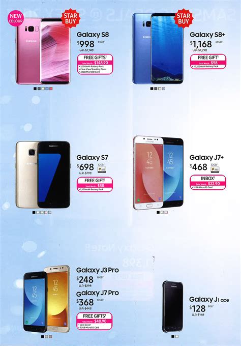 Samsung Mobile Deals Pg 2 Brochures From Sitex 2017 Singapore On Tech