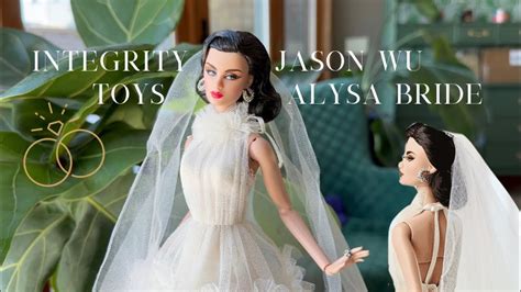 Integrity Toys Jason Wu Alysa Bride Doll Review Youtube